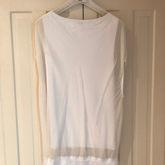 BRUNELLO CUCINELLI SILK LAYERED BLOUSE - Picture 3 of 11